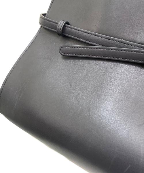 THE ROW（ザ ロウ）THE ROW (ザ ロウ) Margaux Belt 12 ブラック×バーガンディ サイズ:12の古着・服飾アイテム