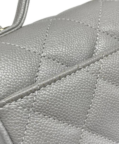 CHANEL（シャネル）CHANEL (シャネル) ビジネスアフィニティショルダーバッグ Business Affinity Shoulder Bag/A93749 ライトグレーの古着・服飾アイテム