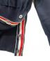 中古・古着 Thom Browne (トムブラウン) トリコロールカーディガン ネイビー サイズ:4：35000円