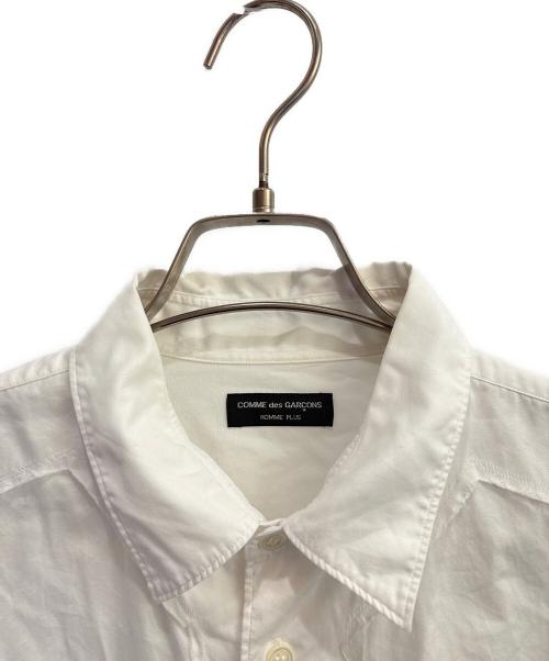 COMME des GARCONS HOMME PLUS（コムデギャルソンオムプリュス）COMME des GARCONS HOMME PLUS (コムデギャルソンオムプリュス) 長袖シャツ ホワイト サイズ:不明の古着・服飾アイテム