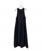 GALLARDA GALANTEガリャルダガランテ）の古着「バルーンロングワンピース」｜ブラック