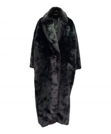Paloma（パロマ）の古着「Luxury Eco Furコート」｜ブラック