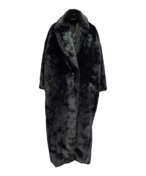 Paloma（パロマ）Paloma (パロマ) Luxury Eco Furコート ブラック サイズ:Mの古着・服飾アイテム