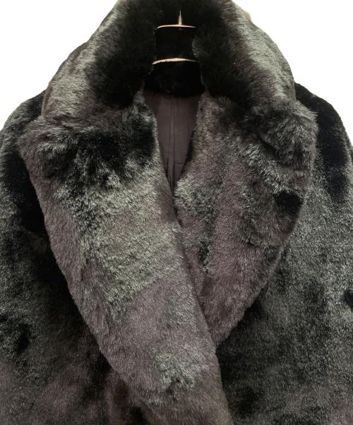 Paloma（パロマ）Paloma (パロマ) Luxury Eco Furコート ブラック サイズ:Mの古着・服飾アイテム