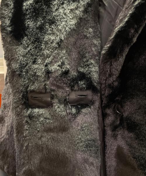 Paloma（パロマ）Paloma (パロマ) Luxury Eco Furコート ブラック サイズ:Mの古着・服飾アイテム