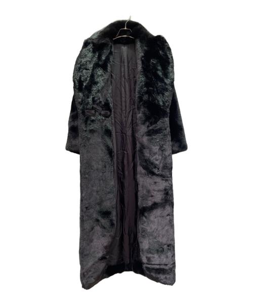 Paloma（パロマ）Paloma (パロマ) Luxury Eco Furコート ブラック サイズ:Mの古着・服飾アイテム