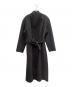 ELBORN（エルボルン）の古着「ロングフラップコート/Long Flap Coat」｜ダークグレー