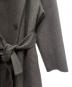 中古・古着 ELBORN (エルボルン) ロングフラップコート/Long Flap Coat ダークグレー サイズ:36：40000円