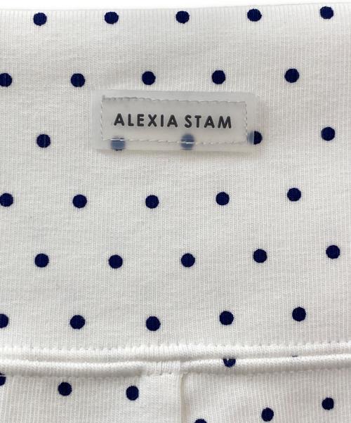ALEXIA STAM（アリシアスタン）ALEXIA STAM (アリシアスタン) ショートパンツ ホワイト サイズ:Lの古着・服飾アイテム