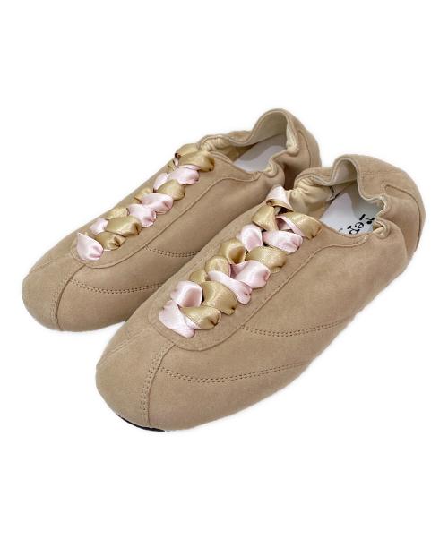 repetto（レペット）repetto (レペット) Tennis Silkスニーカー ベージュ サイズ:38の古着・服飾アイテム