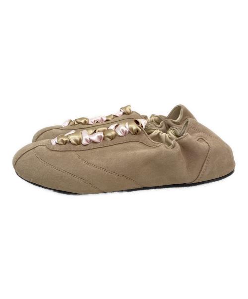 repetto（レペット）repetto (レペット) Tennis Silkスニーカー ベージュ サイズ:38の古着・服飾アイテム