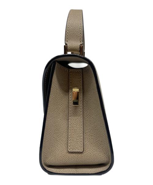 Valextra（ヴァレクストラ）Valextra (ヴァレクストラ) Mini Iside Bag イジィデ ミニ ベージュ サイズ:Mini/ミニの古着・服飾アイテム