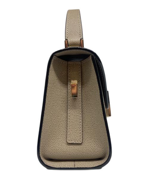 Valextra（ヴァレクストラ）Valextra (ヴァレクストラ) Mini Iside Bag イジィデ ミニ ベージュ サイズ:Mini/ミニの古着・服飾アイテム
