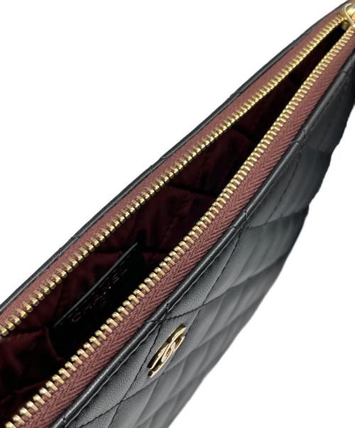 CHANEL（シャネル）CHANEL (シャネル) Classic O Case クラシック Oケース ブラックの古着・服飾アイテム