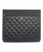 CHANELシャネル）の古着「Classic O Case クラシック Oケース」｜ブラック