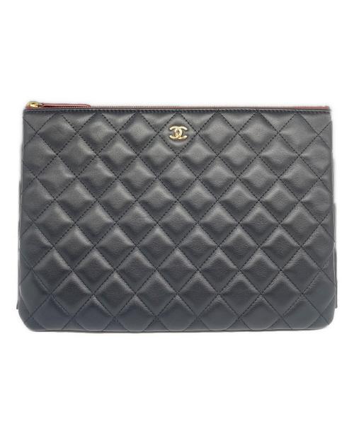 CHANEL（シャネル）CHANEL (シャネル) Classic O Case クラシック Oケース ブラックの古着・服飾アイテム