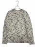 ACNE STUDIOS（アクネ ストゥディオズ）の古着「クルーネックニット」｜ホワイト×グレー