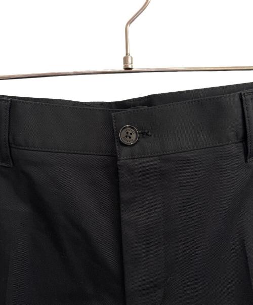 VERSACE（ヴェルサーチ）VERSACE (ヴェルサーチ) Slim Fit High-Waisted Casual Pants ブラック サイズ:48の古着・服飾アイテム