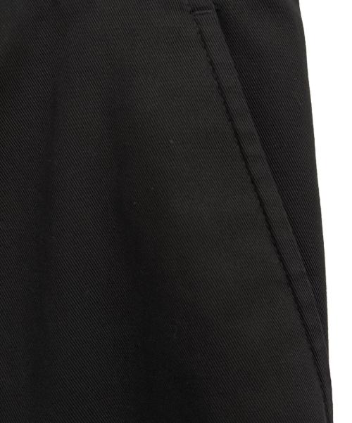 VERSACE（ヴェルサーチ）VERSACE (ヴェルサーチ) Slim Fit High-Waisted Casual Pants ブラック サイズ:48の古着・服飾アイテム
