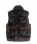 LOUIS VUITTON (ルイ ヴィトン) ラビットファーリバーシブルダウンベスト/Reversible Down Vest/RM092D MPBS80PL6 ブラック サイズ:44：330000円