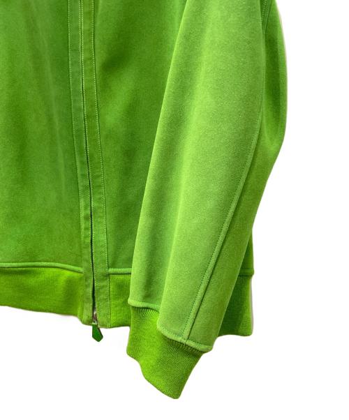 HERMES（エルメス）HERMES (エルメス) Suede Zip-Up Jacket スエードジップアップジャケット グリーン サイズ:48の古着・服飾アイテム