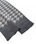 中古・古着 Dior (ディオール) Houndstooth Knit Dress ハウンドトゥース ニットワンピース グレー サイズ:13：42000円