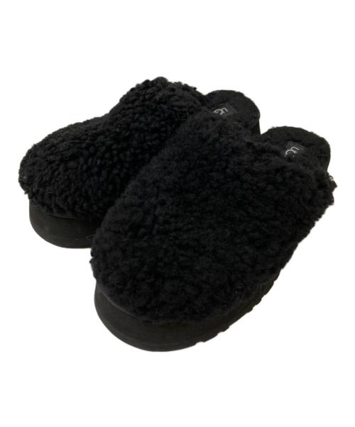 UGG（アグ）UGG (アグ) マキシ カーリー プラットフォーム ブラック サイズ:22の古着・服飾アイテム