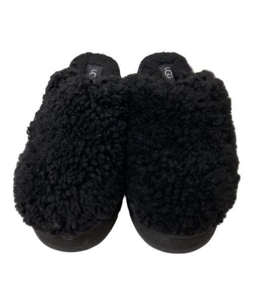 UGG（アグ）UGG (アグ) マキシ カーリー プラットフォーム ブラック サイズ:22の古着・服飾アイテム