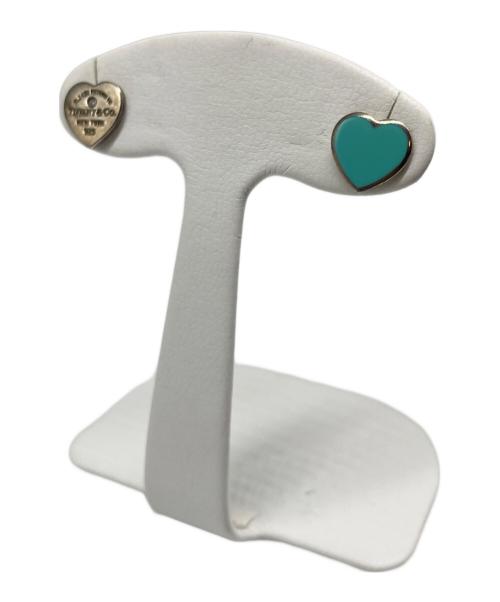 TIFFANY & Co.（ティファニー）TIFFANY & Co. (ティファニー) リターントゥ 1P ダイヤ ハート ピアス/Return to Tiffany 1P Diamond Heart Earrings シルバーの古着・服飾アイテム