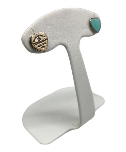 TIFFANY & Co.（ティファニー）TIFFANY & Co. (ティファニー) リターントゥ 1P ダイヤ ハート ピアス/Return to Tiffany 1P Diamond Heart Earrings シルバーの古着・服飾アイテム