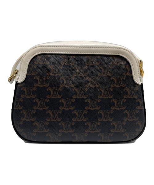 CELINE（セリーヌ）CELINE (セリーヌ) Triomphe Small Camera Bag トリオンフ スモールカメラバッグ ブラウン サイズ:スモール/SMALLの古着・服飾アイテム