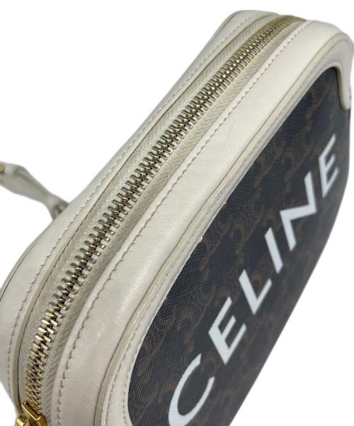 CELINE（セリーヌ）CELINE (セリーヌ) Triomphe Small Camera Bag トリオンフ スモールカメラバッグ ブラウン サイズ:スモール/SMALLの古着・服飾アイテム