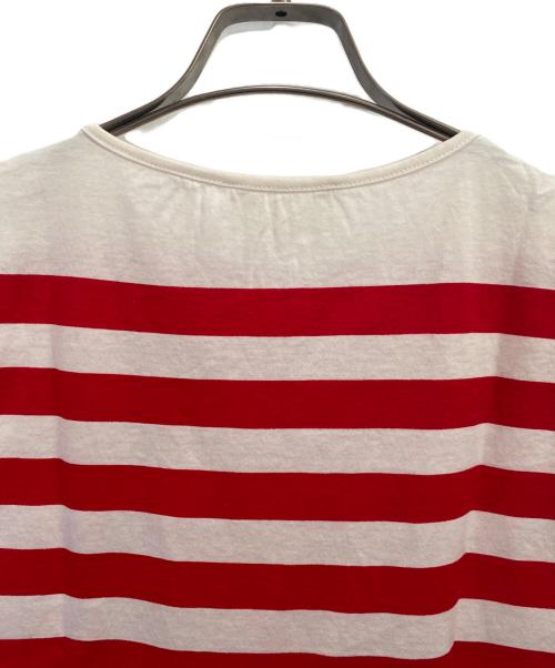 GUCCI（グッチ）GUCCI (グッチ) 半袖カットソー ホワイト×レッド サイズ:Sの古着・服飾アイテム