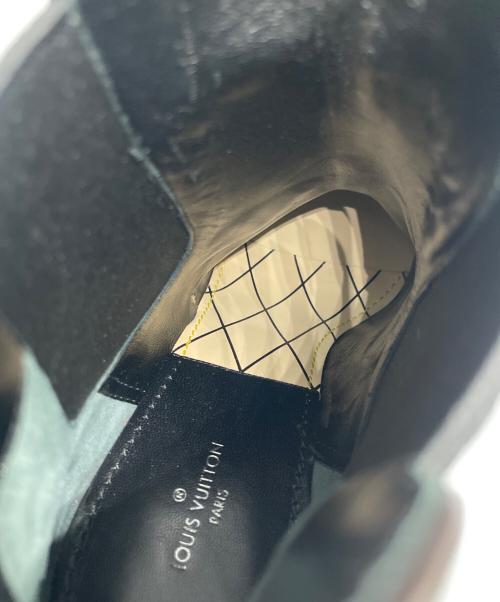 LOUIS VUITTON（ルイ ヴィトン）LOUIS VUITTON (ルイ ヴィトン) Monogram Chelsea Short Boots サイドゴア モノグラムショートブーツ ブラウン サイズ:37の古着・服飾アイテム
