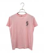 MIU MIUミュウミュウ）の古着「not nice t shirt」｜ピンク
