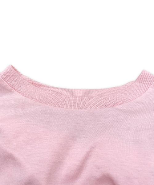 MIU MIU（ミュウミュウ）MIU MIU (ミュウミュウ) not nice t shirt ピンク サイズ:XSの古着・服飾アイテム