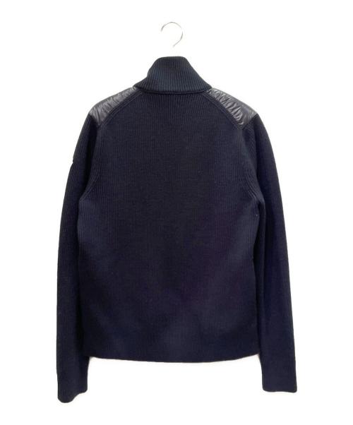 MONCLER（モンクレール）MONCLER (モンクレール) 19AW MAGLIONE TRICOT CARDIGAN マグリオーネ トリコットカーディガン/E20919416600 ネイビー サイズ:Sの古着・服飾アイテム