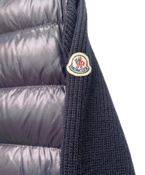 MONCLER（モンクレール）MONCLER (モンクレール) 19AW MAGLIONE TRICOT CARDIGAN マグリオーネ トリコットカーディガン/E20919416600 ネイビー サイズ:Sの古着・服飾アイテム