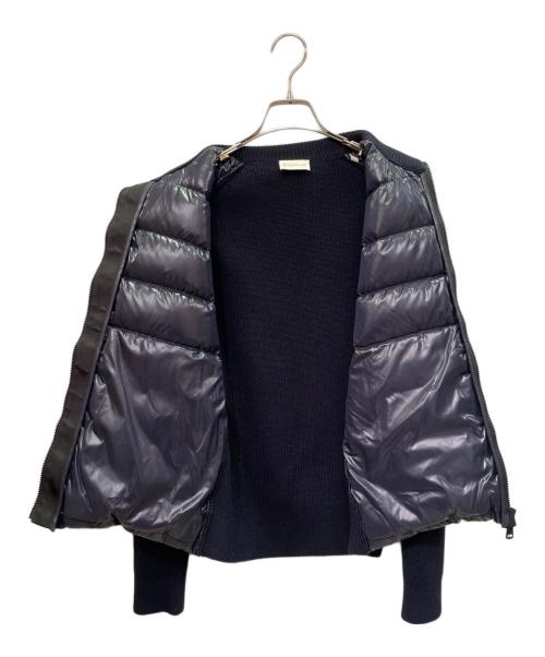 MONCLER（モンクレール）MONCLER (モンクレール) 19AW MAGLIONE TRICOT CARDIGAN マグリオーネ トリコットカーディガン/E20919416600 ネイビー サイズ:Sの古着・服飾アイテム