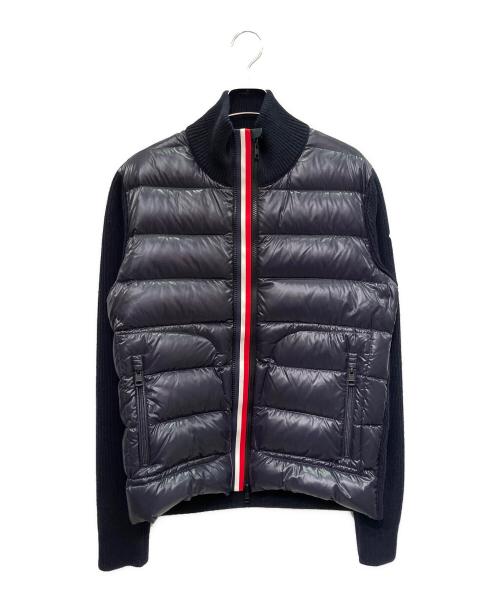 MONCLER（モンクレール）MONCLER (モンクレール) 19AW MAGLIONE TRICOT CARDIGAN マグリオーネ トリコットカーディガン/E20919416600 ネイビー サイズ:Sの古着・服飾アイテム