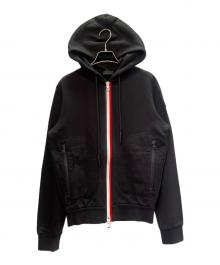 MONCLER（モンクレール）の古着「MAGLIA CARDIGAN/ジップフーディー」｜ブラック