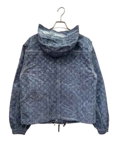 LOUIS VUITTON（ルイ ヴィトン）LOUIS VUITTON (ルイ ヴィトン) Hooded Polyester Jacket フーデット ポリエステル ジャケット/FHC012PAY ライトグレー サイズ:36の古着・服飾アイテム