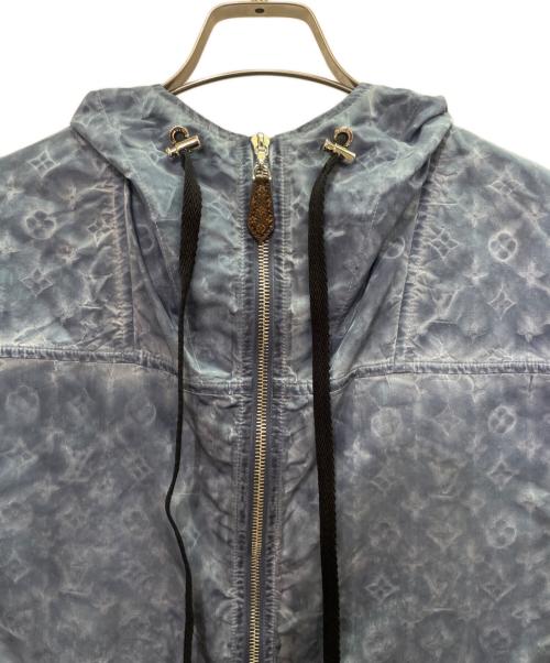 LOUIS VUITTON（ルイ ヴィトン）LOUIS VUITTON (ルイ ヴィトン) Hooded Polyester Jacket フーデット ポリエステル ジャケット/FHC012PAY ライトグレー サイズ:36の古着・服飾アイテム