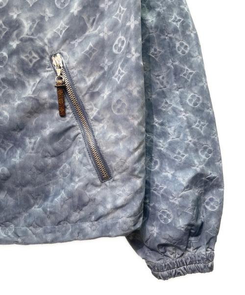 LOUIS VUITTON（ルイ ヴィトン）LOUIS VUITTON (ルイ ヴィトン) Hooded Polyester Jacket フーデット ポリエステル ジャケット/FHC012PAY ライトグレー サイズ:36の古着・服飾アイテム
