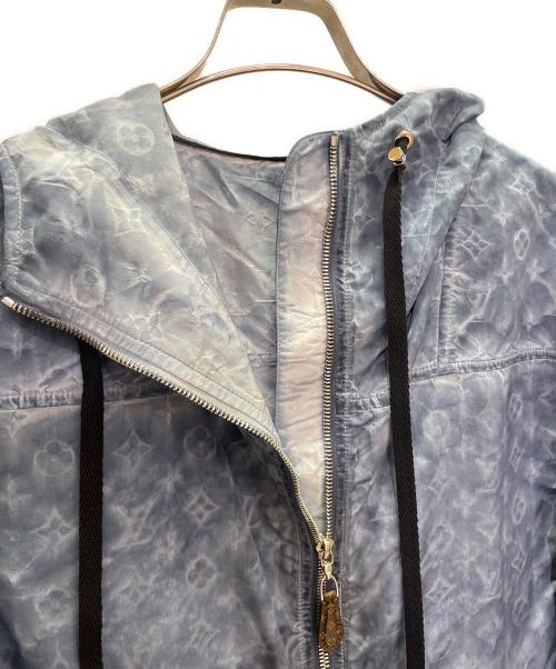 LOUIS VUITTON（ルイ ヴィトン）LOUIS VUITTON (ルイ ヴィトン) Hooded Polyester Jacket フーデット ポリエステル ジャケット/FHC012PAY ライトグレー サイズ:36の古着・服飾アイテム