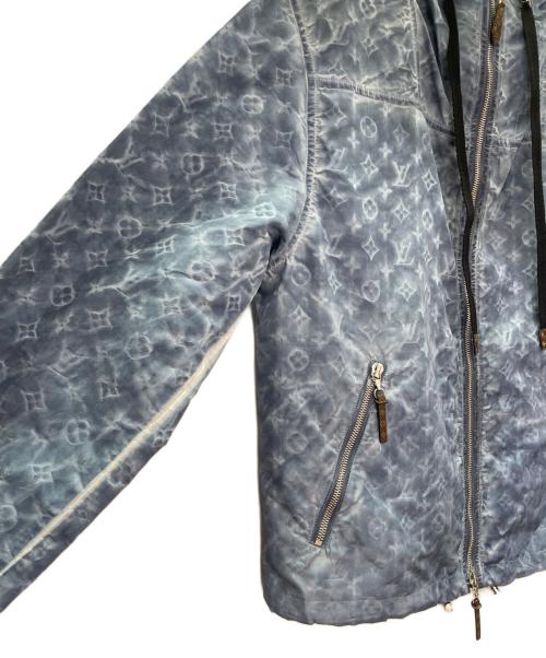 LOUIS VUITTON（ルイ ヴィトン）LOUIS VUITTON (ルイ ヴィトン) Hooded Polyester Jacket フーデット ポリエステル ジャケット/FHC012PAY ライトグレー サイズ:36の古着・服飾アイテム