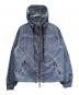LOUIS VUITTON（ルイ ヴィトン）の古着「Hooded Polyester Jacket フーデット ポリエステル ジャケット/FHC012PAY」｜ライトグレー