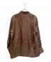 LOUIS VUITTON (ルイ ヴィトン) シルク モノグラムシャツ/Silk Monogram Shirt ブラウン サイズ:38：120000円