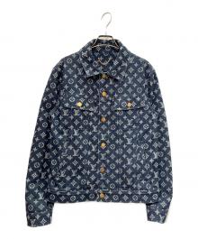 LOUIS VUITTON（ルイ ヴィトン）の古着「18AW MONOGRAM DENIM JACKET モノグラムデニム ジャケット/HFA01WGU0」｜インディゴ