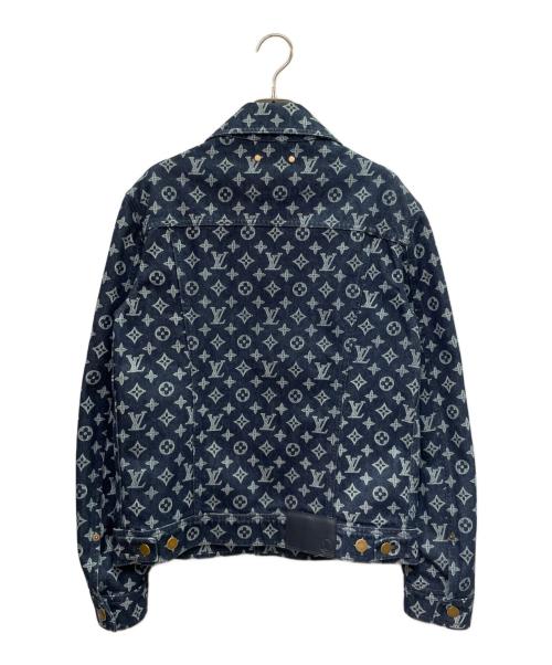 LOUIS VUITTON（ルイ ヴィトン）LOUIS VUITTON (ルイ ヴィトン) 18AW MONOGRAM DENIM JACKET モノグラムデニム ジャケット/HFA01WGU0 インディゴ サイズ:44の古着・服飾アイテム
